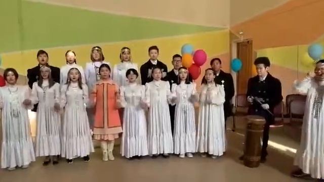 хор "Ангелы", песня "Сайын" смотреть онлайн