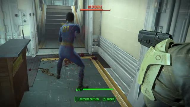 Fallout 4 - Resident Does A Backflip смотреть онлайн