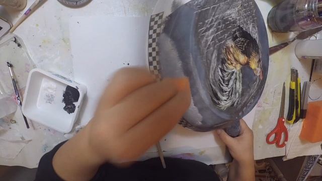 Decoupage Tutorial - How To Make Country Style Decoupage - Decoupage/Upcycle Old Pans смотреть онлайн