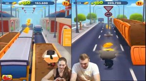 Забег за золотом в игре Том бег за золотом! Много персонажей в веселом забеге от Каталекс!