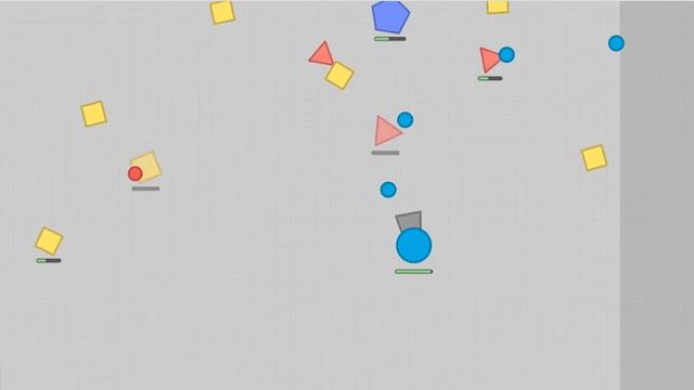 F-22 BOTS SLOWED DOWN THE GAME?! (diep.io) смотреть онлайн