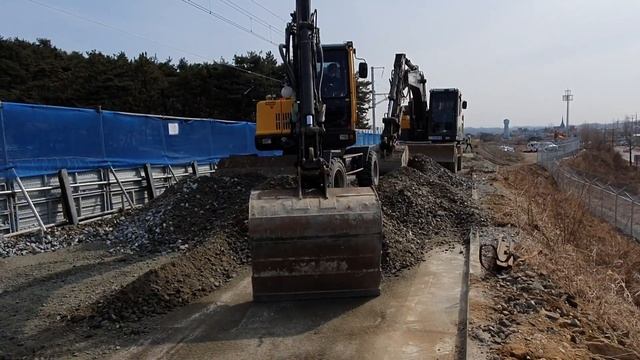 VOLVO EW 55B Excavator