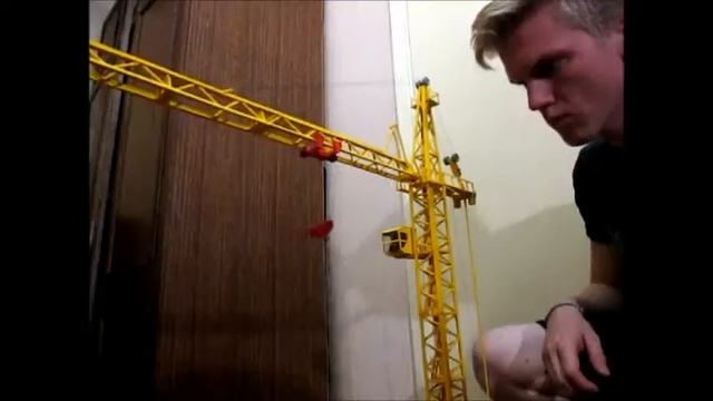 Модель башенного крана КБ 515 | Tower Crane Model