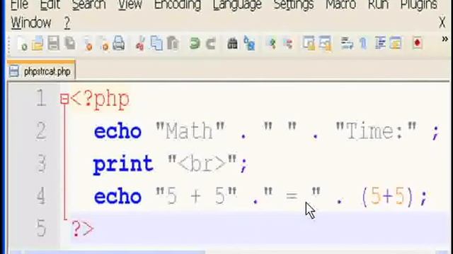 PHP String Concatenation 5d смотреть онлайн