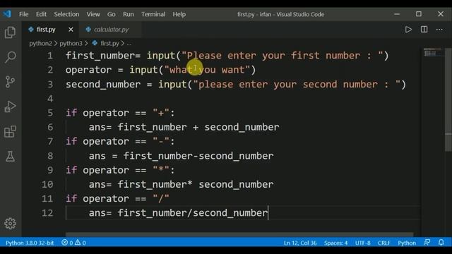 Python tutorial in urdu class 11 Calculator In Python смотреть онлайн