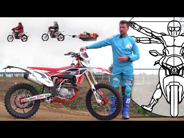 Какой мотоцикл покорил Северный полюс? Тест-драйв и обзор KAYO K6-R KYB 250 смотреть онлайн