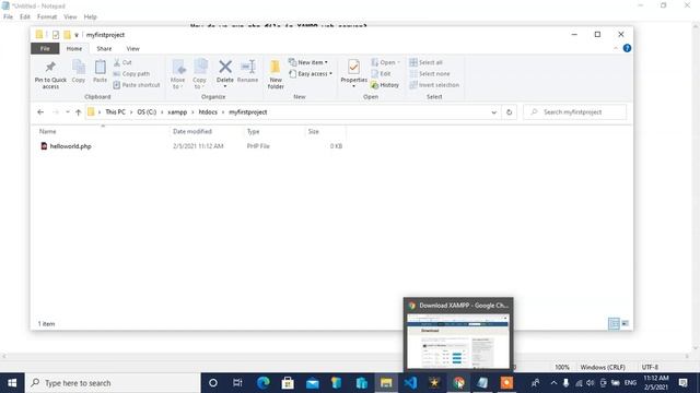 How to run php file using XAMPP web server? смотреть онлайн