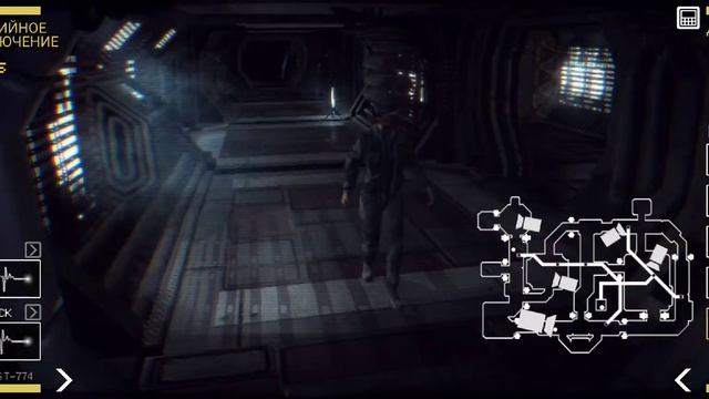 чужой в игре Alien Blackout смотреть онлайн