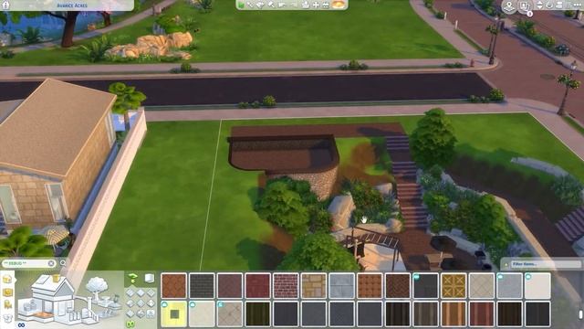 Avarice Acres Sunken Park Sims 4 Speed Build (No CC) смотреть онлайн