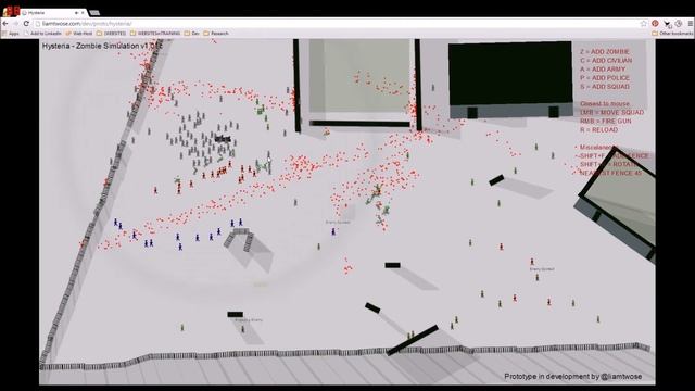HySTeRiA - Zombie Apocalypse Simulator / Game Prototype смотреть онлайн