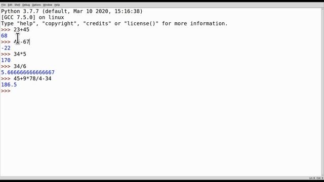 #1. Playing with numbers in python смотреть онлайн