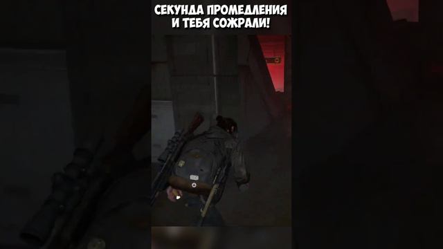 СЕКУНДА ПРОМЕДЛЕНИЯ И ТЕБЯ СОЖРАЛИ #shorts #thelastofuspart2 #одниизнасчасть2 #щелкуны #элли смотреть онлайн