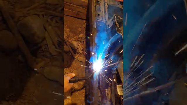 Создание пикапа (проект MRM) зил 130 и мерседес W220 сварочные работы часть 7