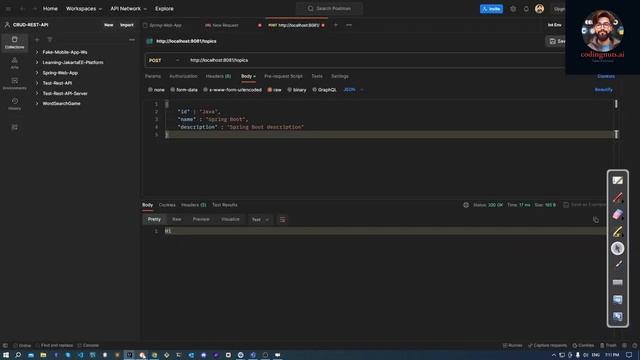 Spring Boot CRUD API Part 1 | Live Coding | Spring Framework #hibernate #springboot #microservices смотреть онлайн