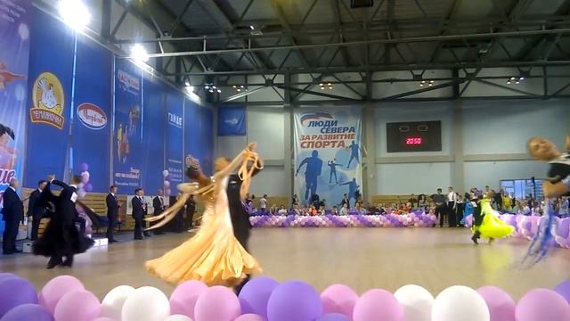 Беломорские ритмы - 2015 (Юниоры-2, Финал, Венский вальс) смотреть онлайн