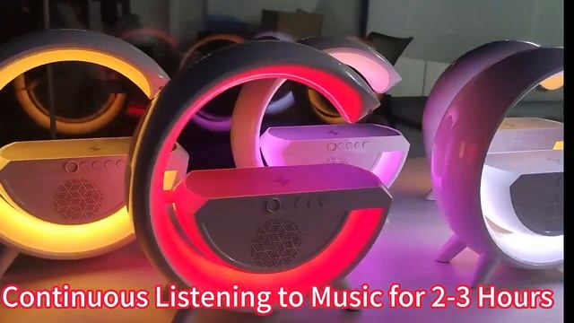256 RGB led light desk light 3 in 1 Multifunctional fast wireless charge Bluetooth speaker смотреть онлайн