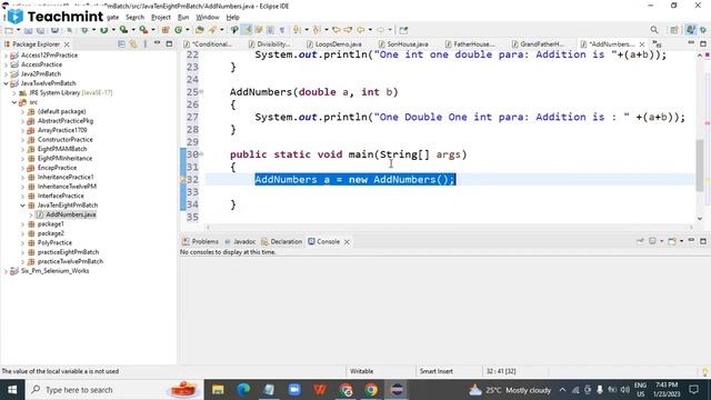 Constructor, This and Super Keyword 10-12 and 7-8 Batch смотреть онлайн