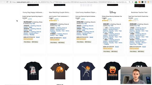 Top Halloween T-Shirt Trends ? Merch by Amazon Research смотреть онлайн