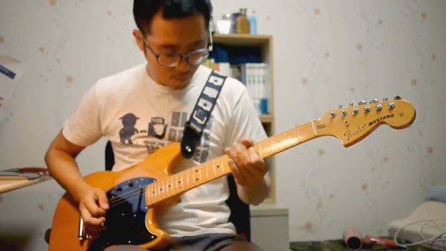 the Pillows-Little Busters. guitar cover (solo) смотреть онлайн