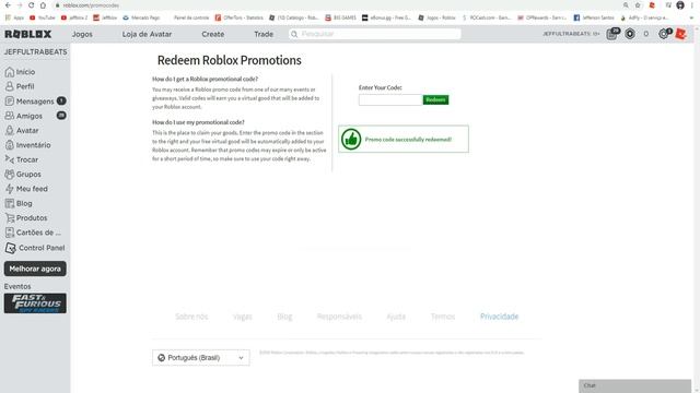 7 ROBLOX PROMOCODES 2020 смотреть онлайн