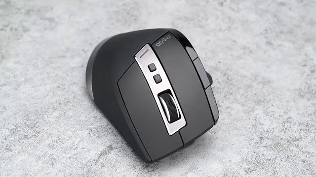 Rapoo MT750S Multi-mode Rechargeable Wireless Mouse Ergonomic 3200 DPI Bluetooth Mouse Easy-Switch смотреть онлайн