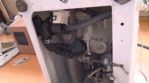 Разборка и замена барабана на Indesit IWSD5085