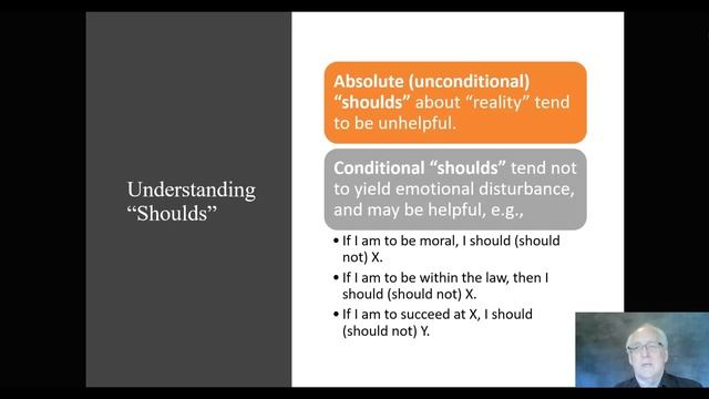 The ABC Model in Rational Emotive Behavior Therapy (REBT), Lecture, Graduate REBT course смотреть онлайн