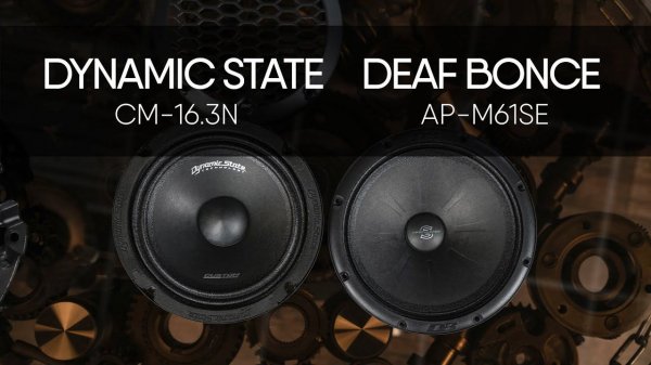 Deaf Bounce APOCALYPSE AP-M61SE vs Dynamic State CUSTOM CM-16.3N