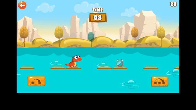 Dino jump game made with construct 2 смотреть онлайн