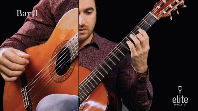 EliteGuitarist.com - Classical Guitar Tutorial 1/5 for Ponce's Prelude No. 2 in A Major смотреть онлайн