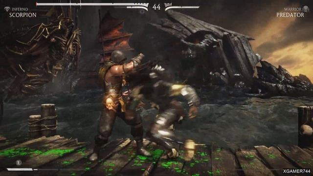 Mortal Kombat X - Scorpion Vs. Predator (VERY HARD) смотреть онлайн
