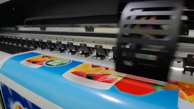 Eco Solvent Printer 1.8m, single head Epson i3200-E1 смотреть онлайн
