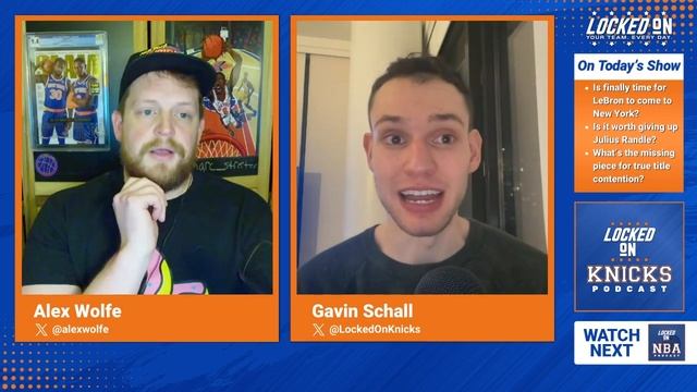 Would Adding LeBron James to Jalen Brunson Make the Knicks Contenders? смотреть онлайн