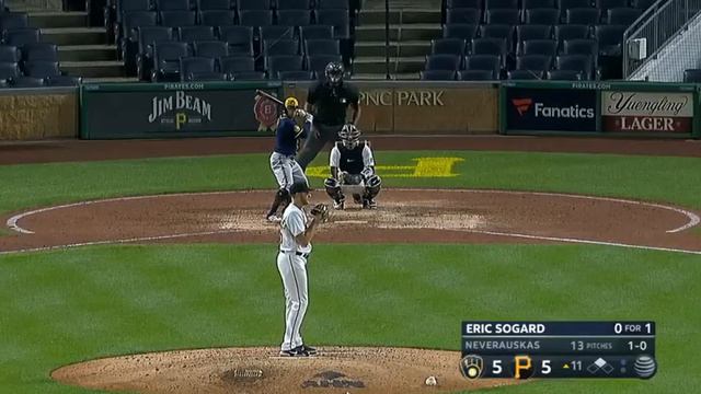 Dovydas Neverauskas 10th and 11th innings (Home opener vs Brewers) смотреть онлайн