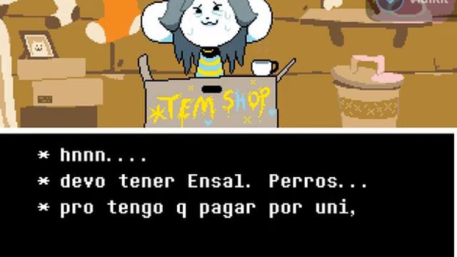 ¿Que pasa si le das ensalada de perro a Temmie? |UNDERTALE смотреть онлайн