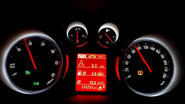 Pomiar Spalania Opel Astra J 1.6 CDTI 110KM W Trasie