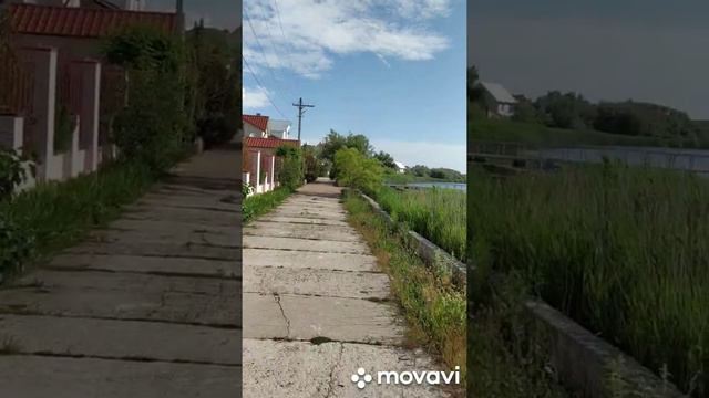 Каролино-Бугаз. Набережная/Carolino-Bugaz. Embankment. смотреть онлайн