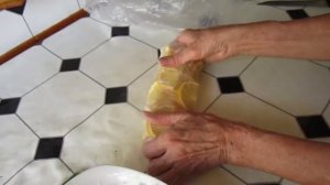 Заморозка лимона, просто!
