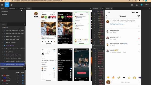 Figma to Code(HTML and CSS) Walkthrough with FUNCTION12 (Feat. Instagram UI 2021 - iOS) смотреть онлайн