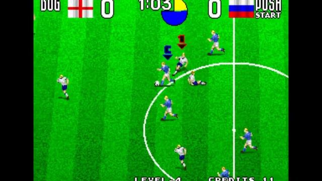 Tecmo World Soccer '96 Quick Play - Arcade Mame смотреть онлайн