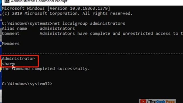 System error 5 has occurred. Access is denied , running net user command смотреть онлайн