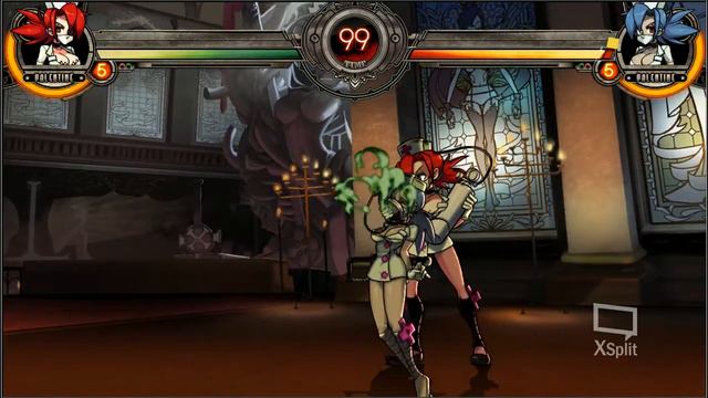 Skullgirls: Valentine's Grab On All Characters (Pre-Season Pass)