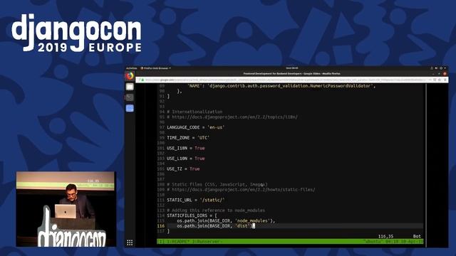 DjangoCon 2019 - Frontend Development for Backend Developers смотреть онлайн