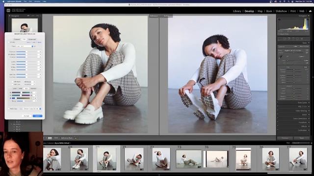Edit with Me: Retouching 120 Film of Alyssa in Adobe Photoshop and Lightroom смотреть онлайн