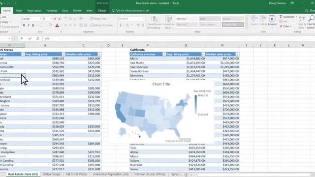 TIP EXCEL - Power Map смотреть онлайн