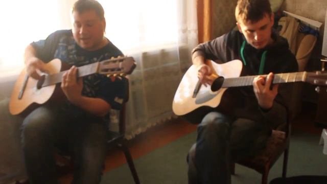 Чёрный Вторник - Лирика (Сектор Газа кавер) акустика на даче смотреть онлайн