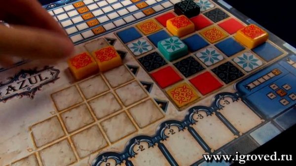 Азул (Azul). Обзор настольной игры от Игроведа.