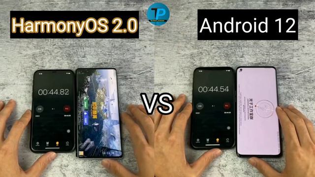 HarmonyOS 2.0 Vs Android 12 Speed Test || HarmonyOS 2.0 Vs Android 12