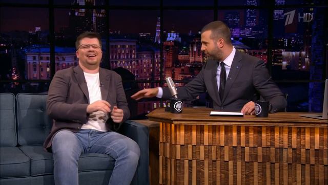 Гарик и Ургант смеются на протяжении 1-ой минуты смотреть онлайн