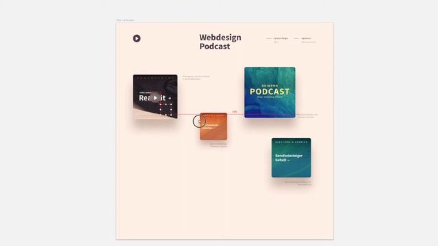 Website Podcast Landing Page Speed Design with Sketch - Design Process Art смотреть онлайн
